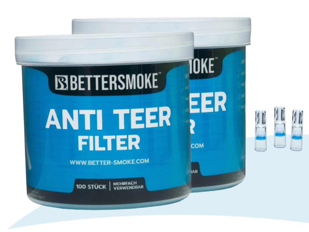 BetterSmoke™ - Filtro Anti Alquitrán 100 Piezas Suscripción