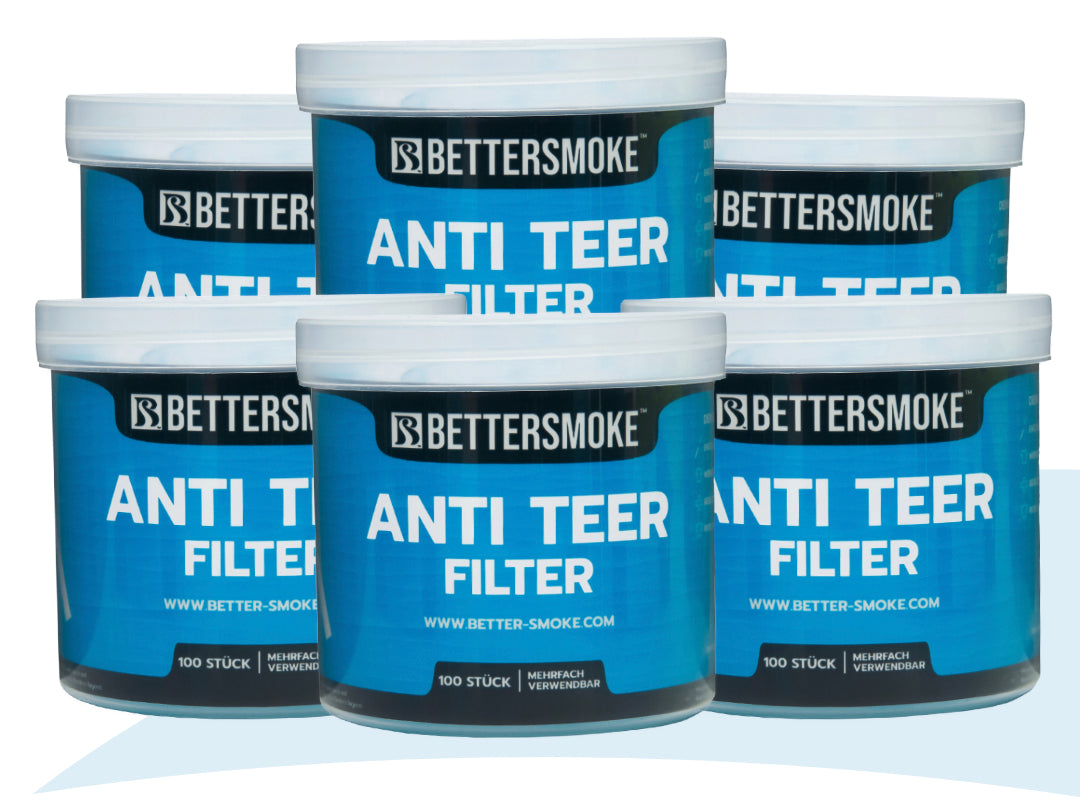 BetterSmoke™ - Filtro Anti Alquitrán 100 Piezas Suscripción
