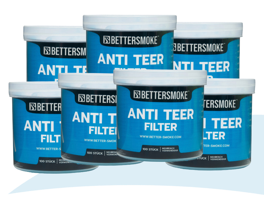 BetterSmoke™ - Filtro Anti Alquitrán 100 Piezas Suscripción