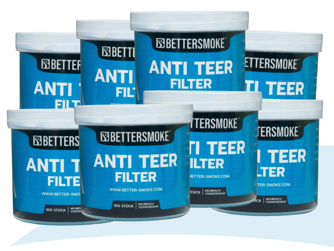 BetterSmoke™ - Filtro Anti Alquitrán 100 Piezas Suscripción