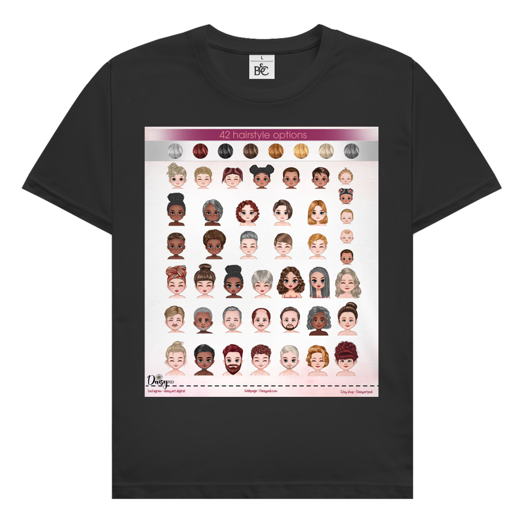 T-shirt da uomo design di test