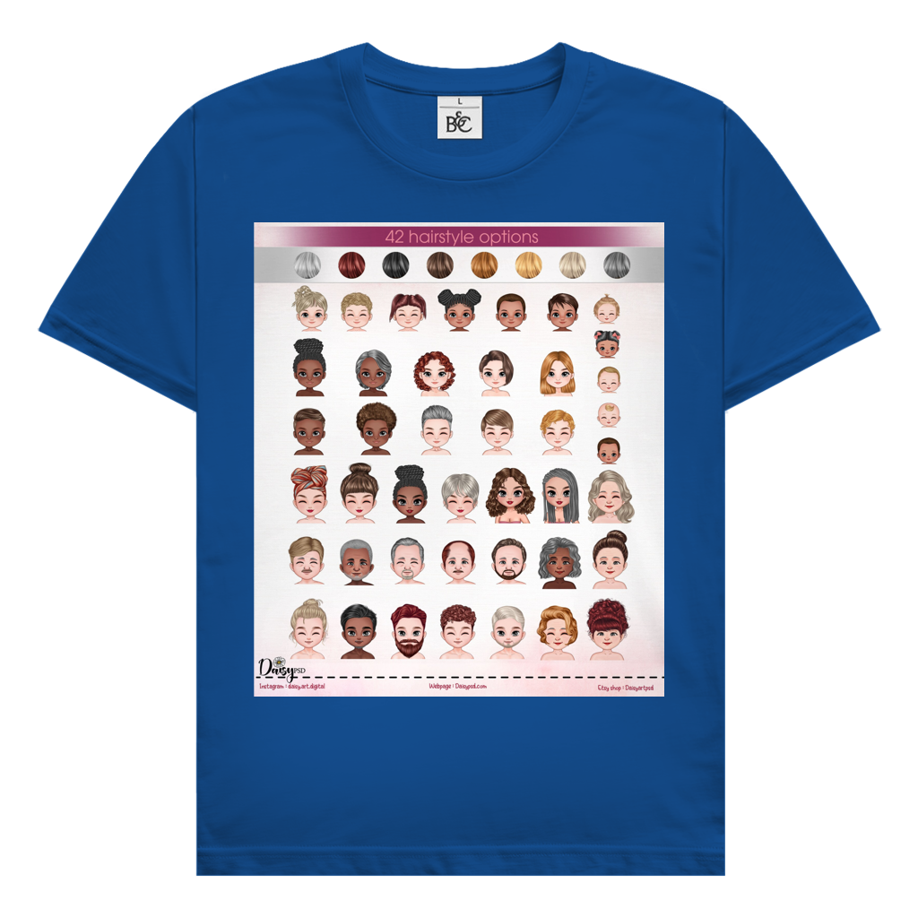 T-shirt da uomo design di test