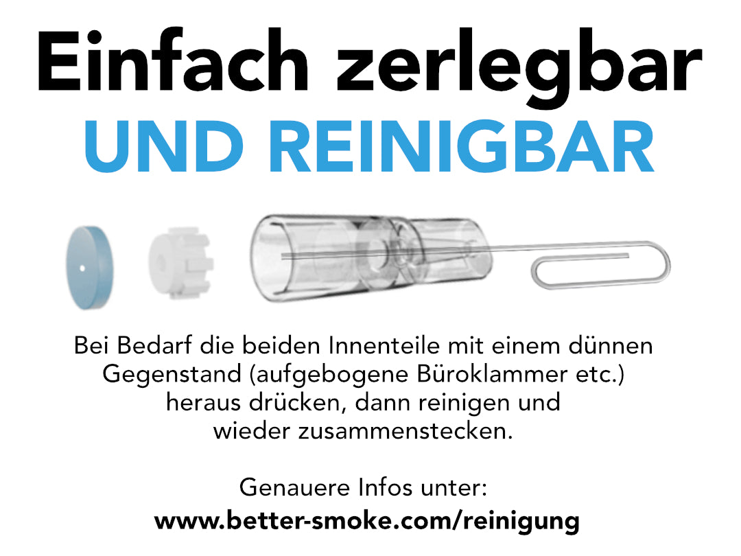 BetterSmoke™ - Anti Teer Filter 100 Stück